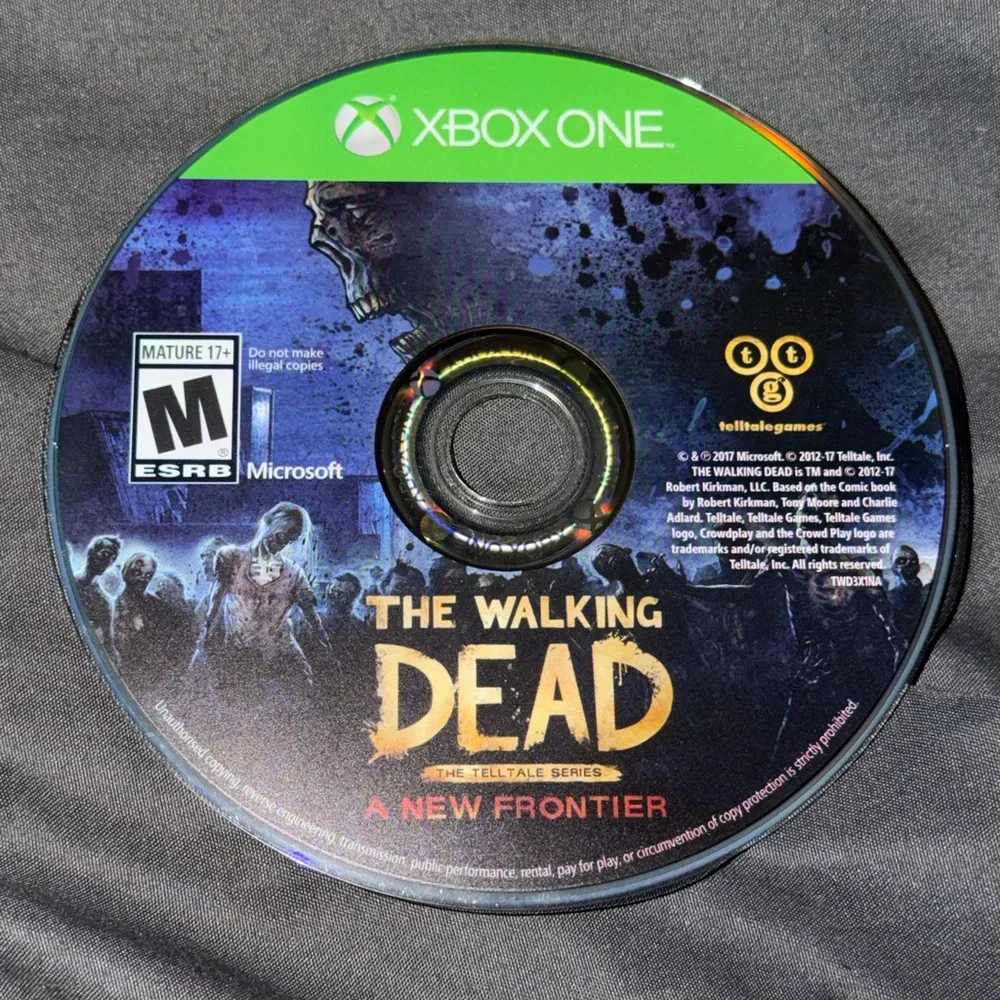 Microsoft Xbox One The Walking Dead A New Frontier Video Game Telltale Used PO M